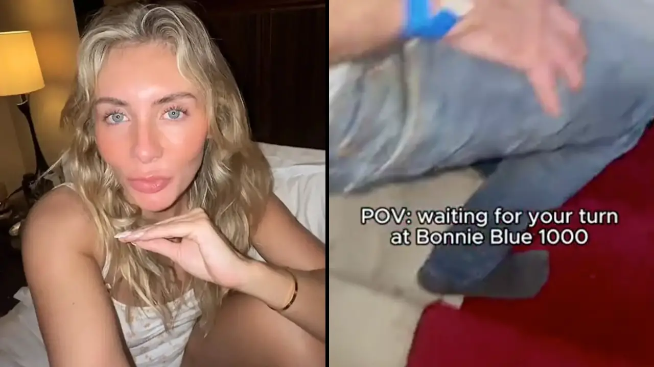 Man Who Queued With 1,000 Men To Sleep With Adult Star Bonnie Blue Reveals What It Was Really Like