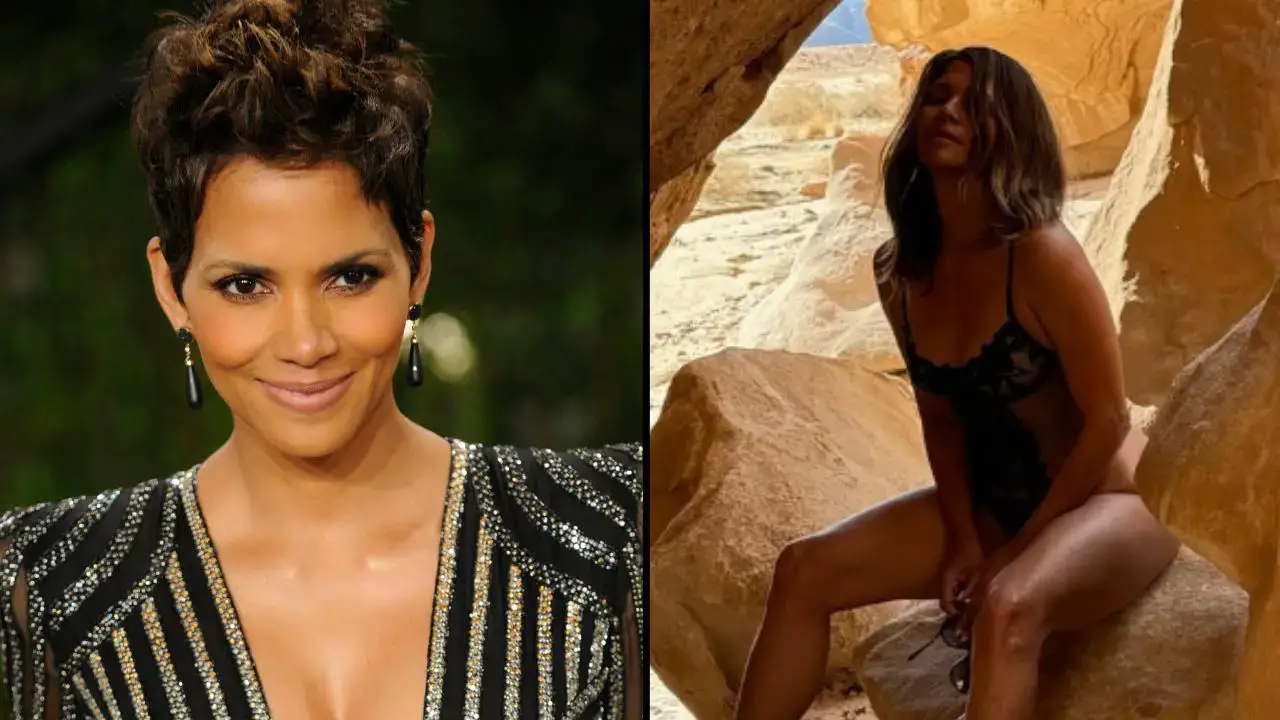 Halle Berry Poses In Lingerie In Desert Photo – But Fans Are Distracted By Gross Detail