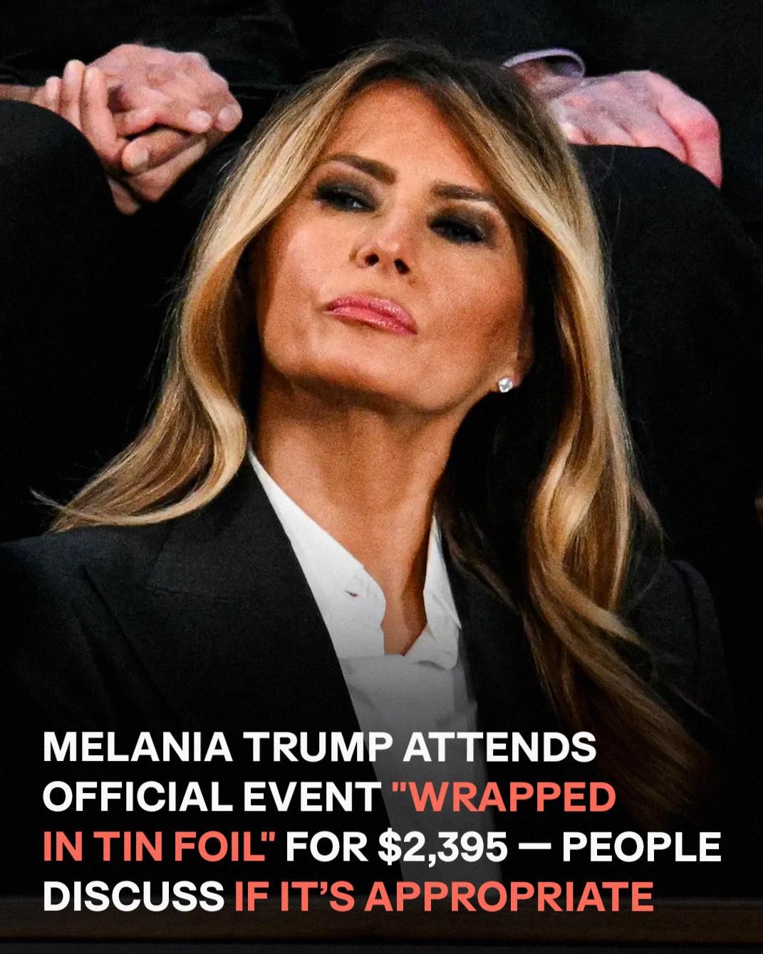 Melania Trump Draws Attention for Outfit Choice at White House Governors’ Dinner