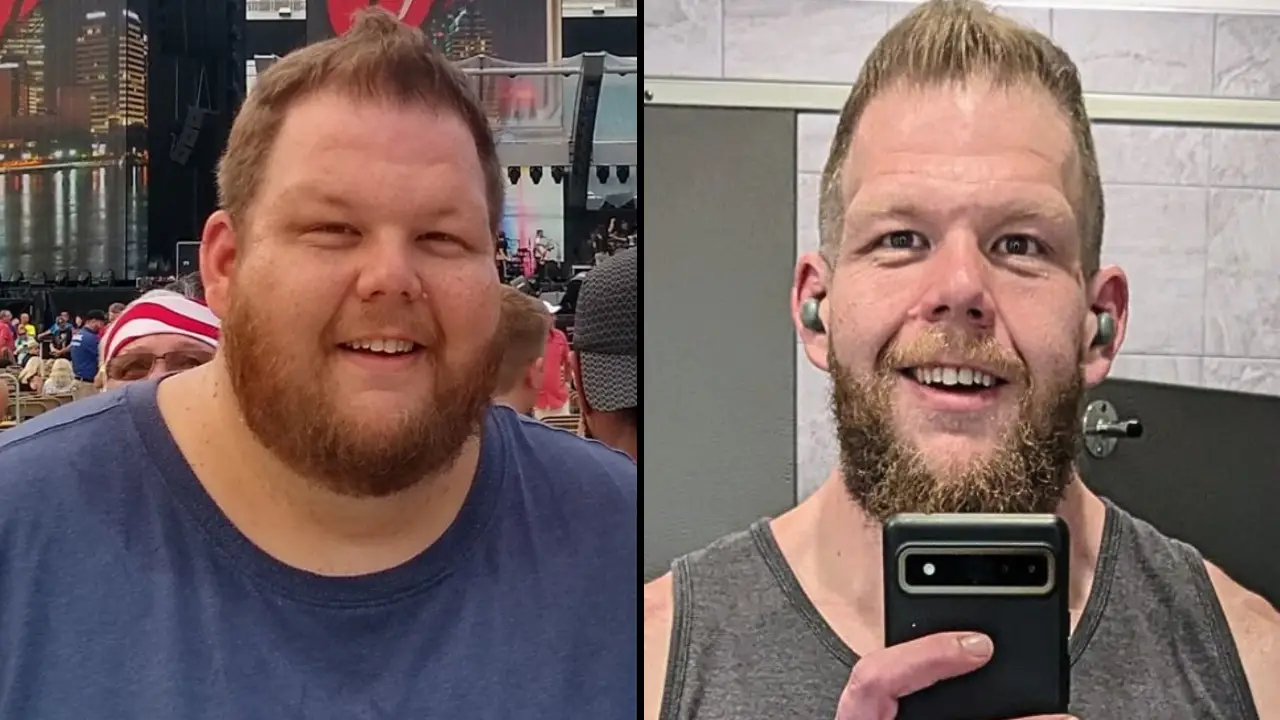 Man Flooded With Praise After Sharing Stunning 336lb Weight Loss