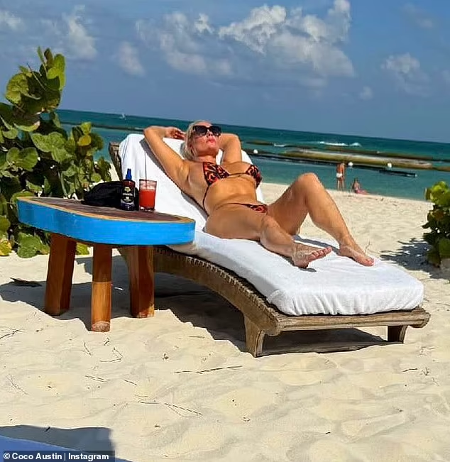 Ice-T’s wife Coco Austin claims to have originated the ‘micro thong’ in sizzling beach snaps