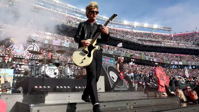 Green Day skips lyrics calling out Donald Trump during Super Bowl performance as viewers issue complaint