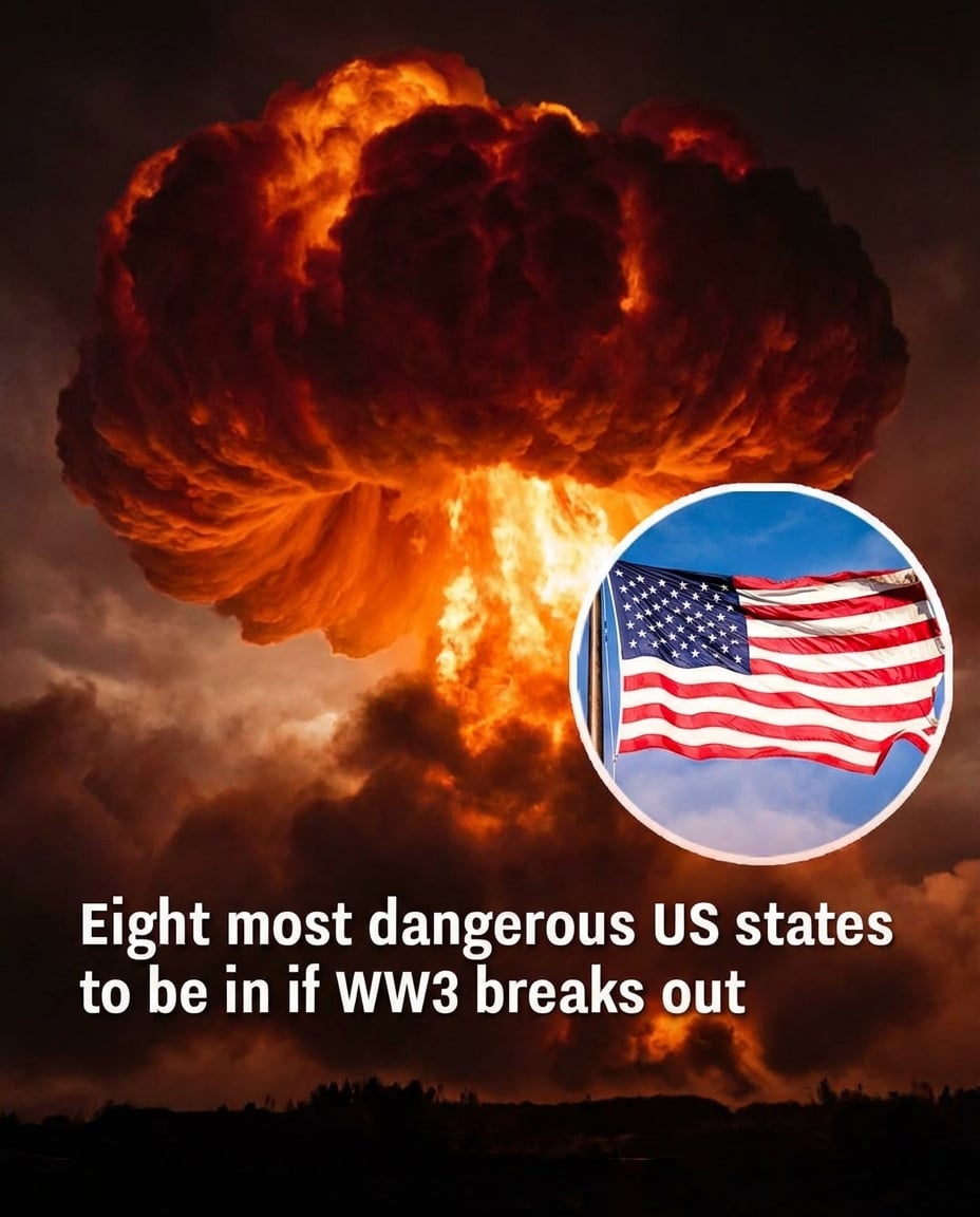 Which U.S. States Could Face the Highest Risk in a Hypothetical Global Conflict?