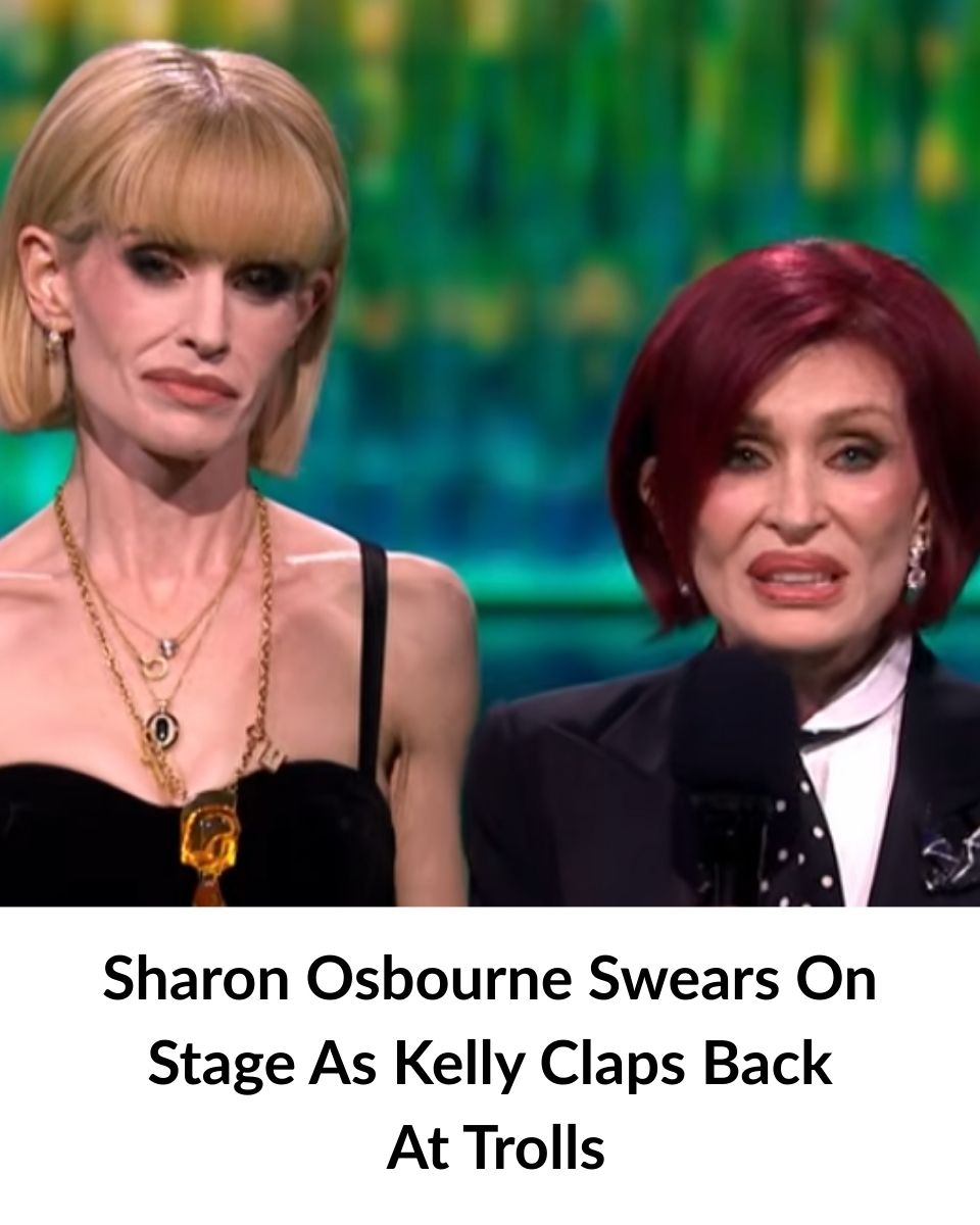 Sharon Osbourne Swears On Stage As Kelly Claps Back At Trolls