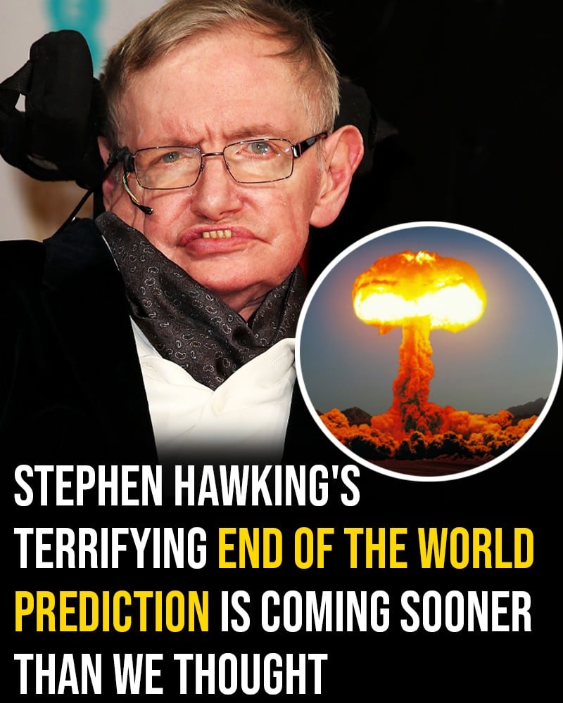 Stephen Hawking warned the Earth could face disaster sooner than we think