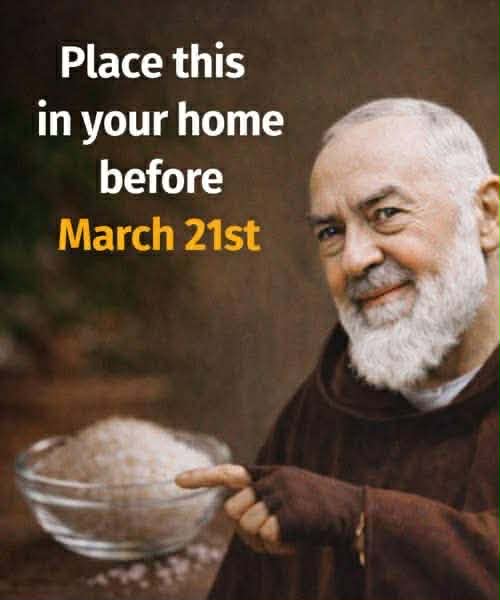 Put this in your house before March 21st