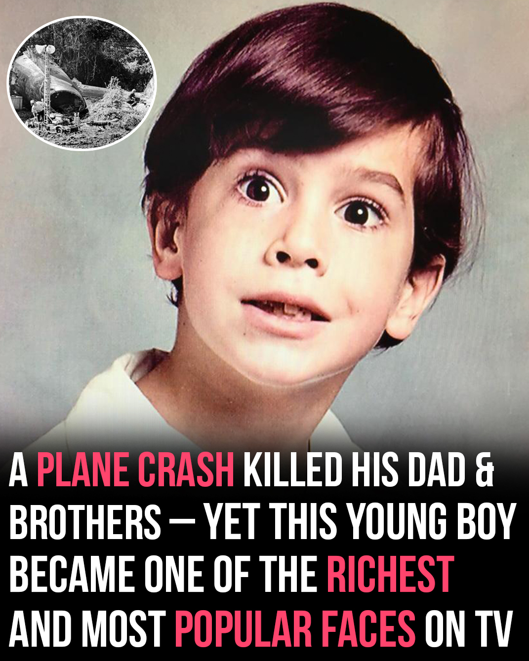 How a tragic plane crash shaped a comedy star