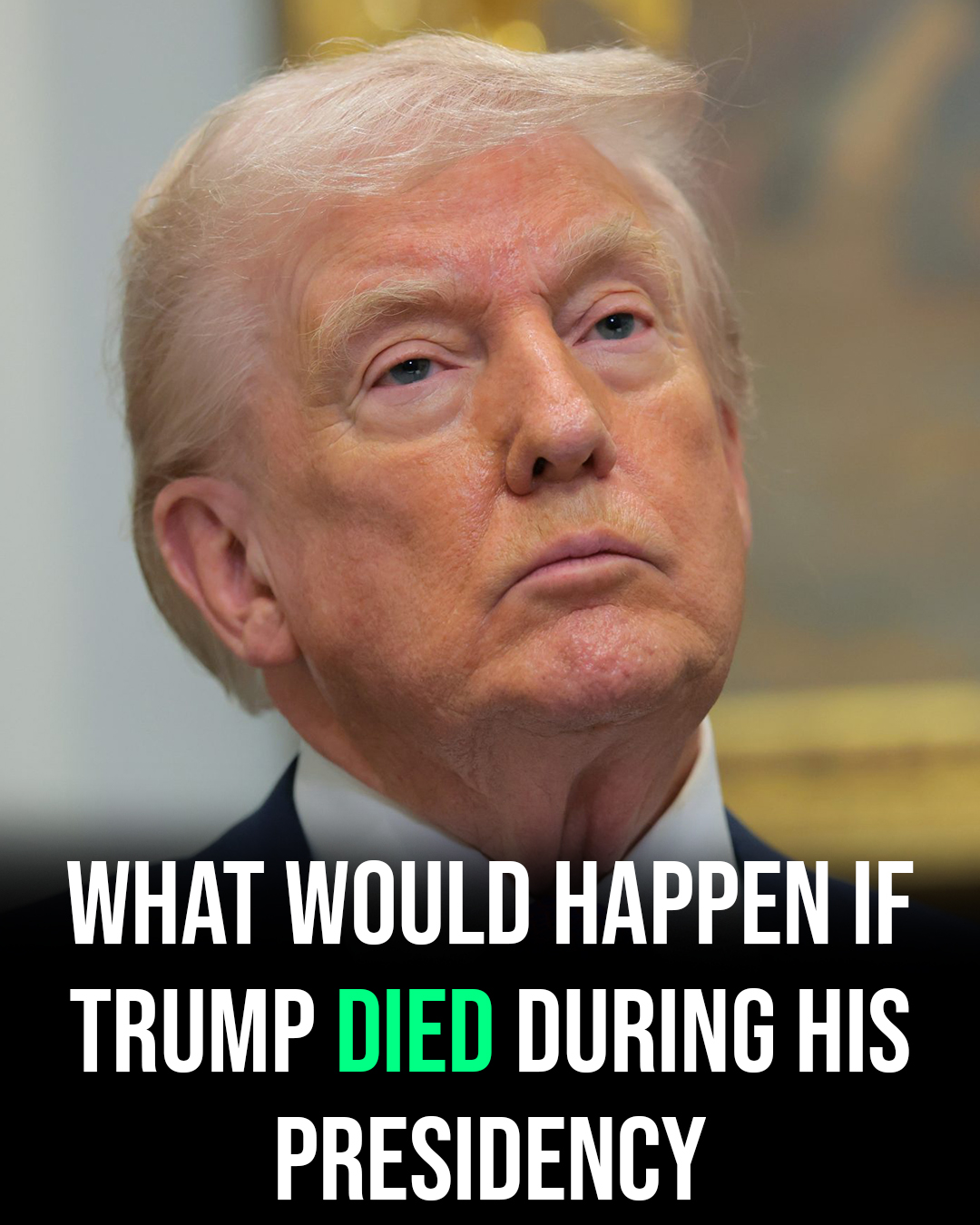If Donald Trump were to die while in office, here’s the very first thing you would hear